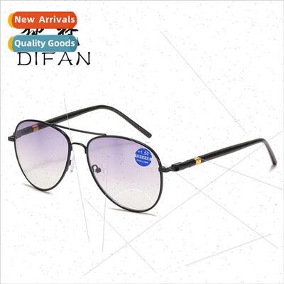 Fashion bifocal sunglasses 适用men women far near dual-use a