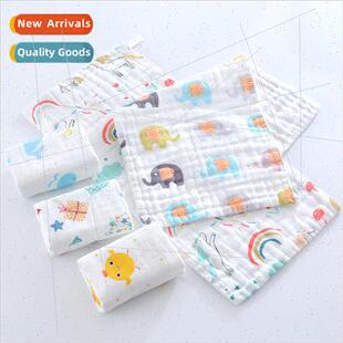 Cotton class A bubble yarn children towel square towel carto