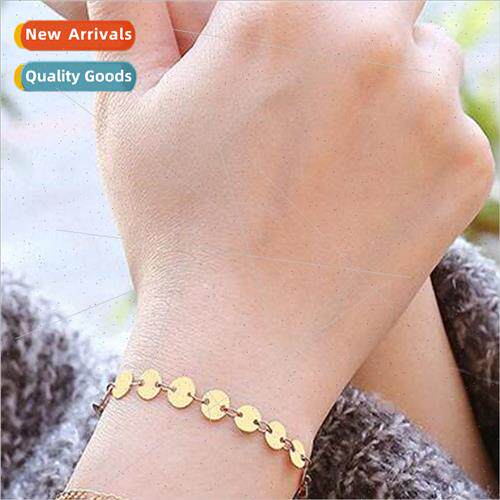 Europe new bohemian men women simple jewelry handmade round