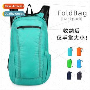 Foldable Shoulder Backpack Outdoor Portable Men Women Advert