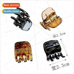 PS Small 2.3cm Small Grab Clip Plastic Top Clip Hair Accesso