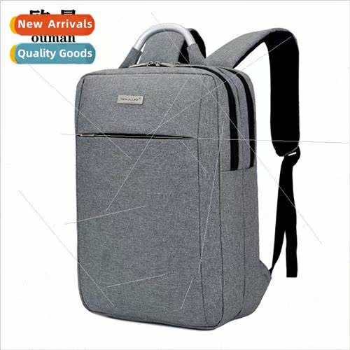 Double shoulder backpack  printed LOGO casual fashion studen
