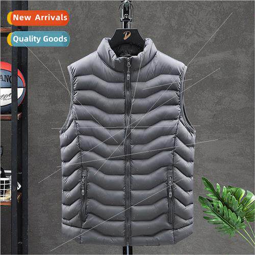 Cotton vest fall winter men HK nd collar sleeveless jacket p