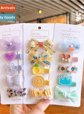 Children wrapping cloth does not hurt hairpin baby cute supe
