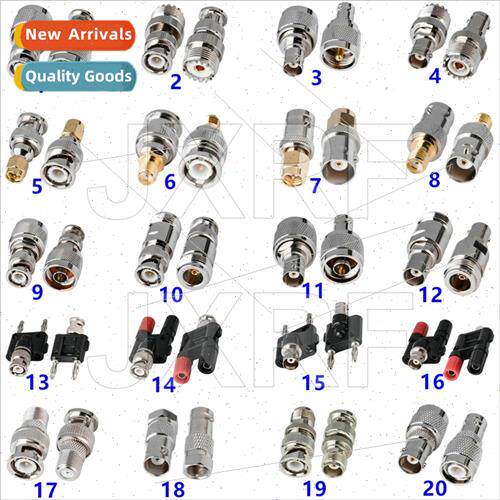 RF connector RF adapter BNC to UHF SMA N type Banana plug te