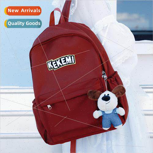 ins niche sense schoolbag female high value leisure shoulder