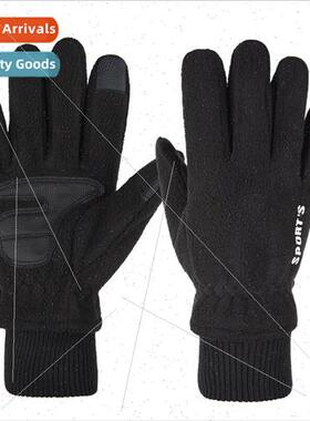 Winter sports warm gloves men women outdoor riding windproco
