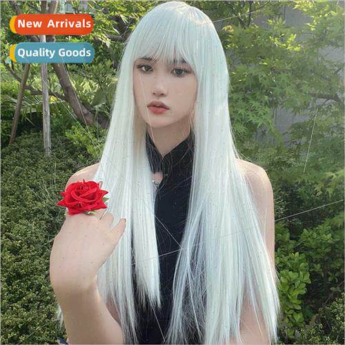 Europe wigs 适用women long bangs cos fluffy wig full head se