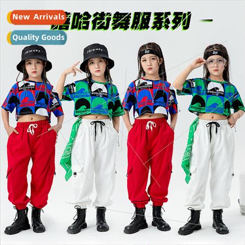 Childrens jazz dance navel-gazing jazz costumes pediatric pr