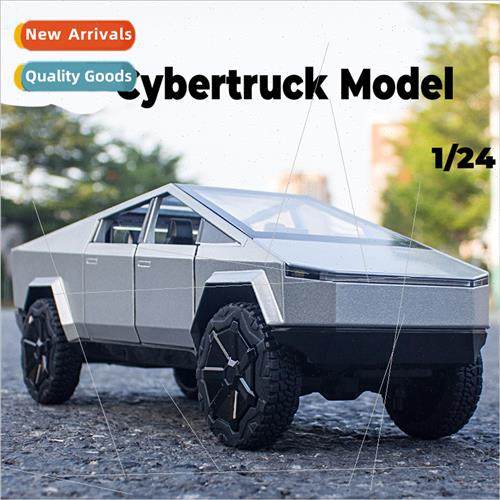 Window box 1:24 alloy large Tesla pickup truck imation real