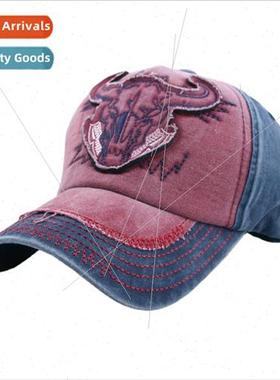2021 Bullhead Mens Baseball Hat Spring and Summer Womens Fas