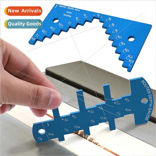 Table Saw Measuring Ruler Depth Measuring Height m Gauge Alu