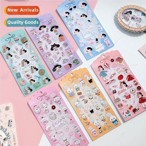 Miko Girl Long Ear Rabb Tea Party Sweet Decoration Cuca PVC