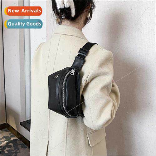 new PU large-capacy outdoor sports fanny pack shoulder cross
