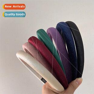 French hair bands fall winter new narrow sponge hairpin adva