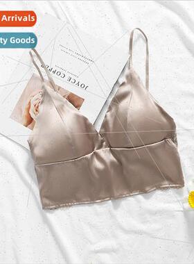 2024 spring silk women thin straps whout steel ring new -mar