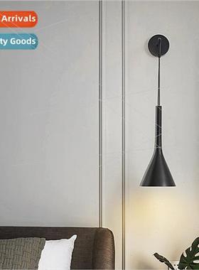 Scandinavian simple living room TV background wall decorativ