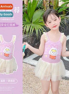 Childrens swimsus  women ltle kids cute fashion baby 2-4 yea