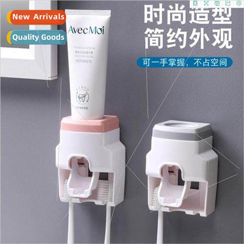 Bathroom toothpaste squeezer Automatic wall-mounted stick-on