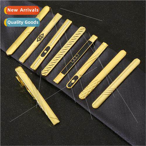 Iron clip men mal business gold tie clip simple fashion tie