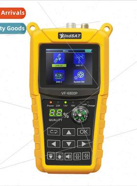 VF-6800P HD Star Finder Tuner DVB-S2 /T2 /C Flashlight Compa