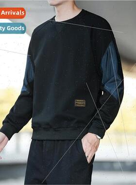 Men long-sleeved T-shirt 2022 open spring new sweater men ro