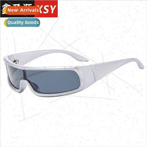 Fashion one-piece punk sunglasses UV protection sunglasses n