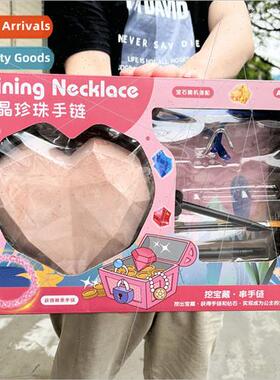 Children archaeological excavation toys ltle girl gemstone n