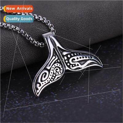 Europe tide men hundred necklaces classic men women fish tai