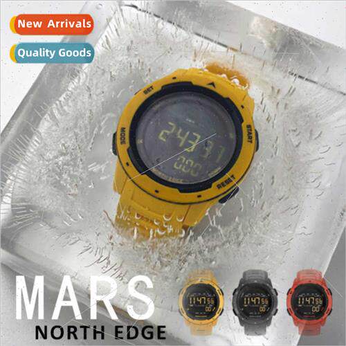 Outdoor sports waterproof smart watch alarm clock pedometer
