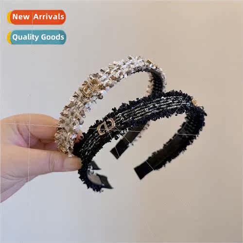 Anchor fall winter tassel temperament versatile hair bands -