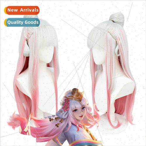 King New Skin Nakoruru Front Dust Mirror Cos Wig Spl Bun lve