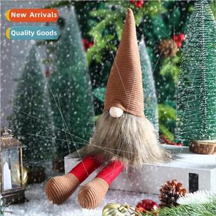 doll ornament est Christmas faceless legged system old long