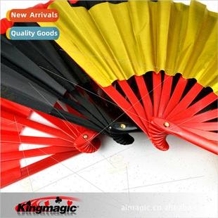 Red Black Stage Professional Toys Fan Props G0787 Gold