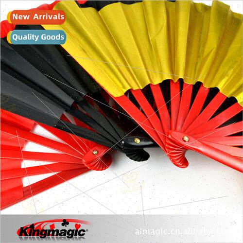 G0787 Professional  Fan Red Black Gold    Props Toys Stage F