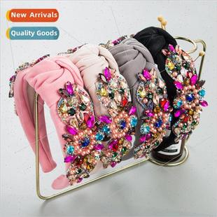 fashion baroque diamond bands glass Europe set Hair heavy