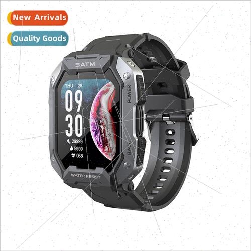 New C20 triple defense 5ATM waterproof sports smart watch 1.