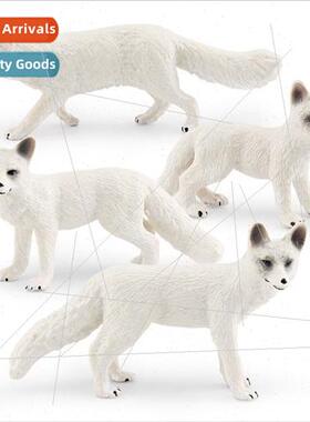 Polar wildlife fox model children cognive Arctic fox whe fox