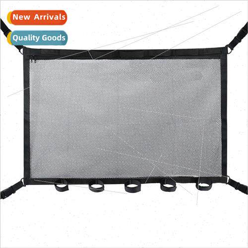 Car Dual Purpose Car Fishing Rod Storage Net Car RoStorage B