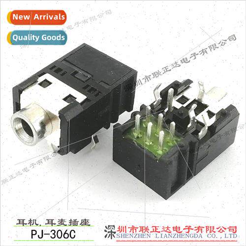 PJ-306C Headphone Holder 11 feet headphone socket swch headp