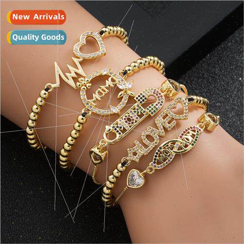 Mother Day Mom Bracelet Creative Europe ins tide micro-set z