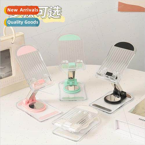 Acrylic cell phone holder multi-function适用iPad rotating fo