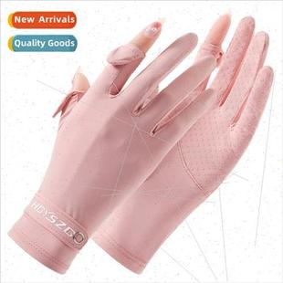 sunscreen gloves cool silk breatha ice women thin Ice summer