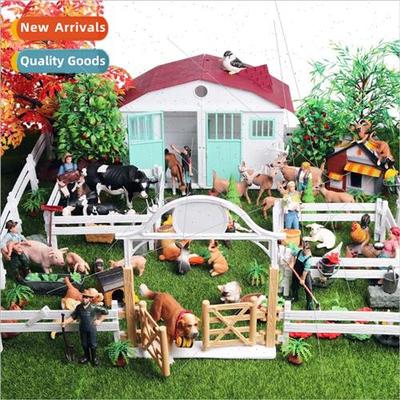 Animal poultry chickens dogs pasture dairy cows sheep horse