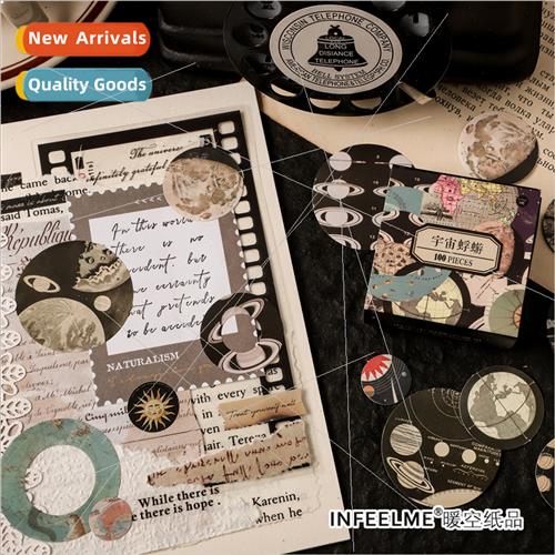 Boxed Stickers 人间朝暮 Retro Botanical Flower diy Handbook