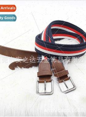 Elastic Trouser Belt Men Stch Braided Peplum Belt Women Allo