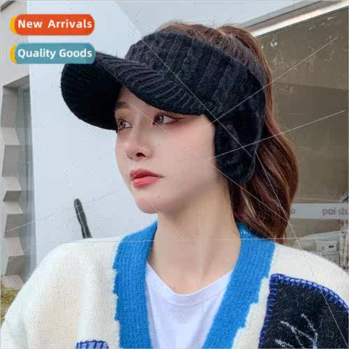 Hollow top hat womens fall and winter duck tongue baseball c