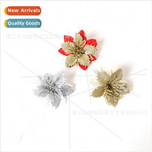 Christmas Glter Christmas Flowers Faux Flowers Christmas Wre