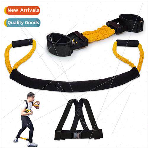 Full body resistance tai chi training tension rope set leg a