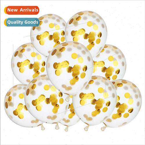 12 inch rose gold sequin balloon wedding confetti balloon to